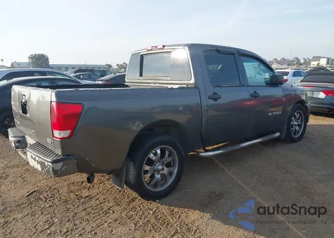 2005 Nissan Titan Xe из США, поврежденный, VIN 1N6AA07A75N563005